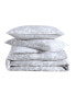 Фото #1 товара Merrion Cotton 3 Pc Duvet Cover Set, Full/Queen