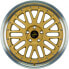 Колесный диск литой Keskin KT22 Retro gold lip polish 8.5x19 ET45 - LK5/108 ML72.6