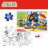 Фото #2 товара K3YRIDERS Disney Mickey Mouse Club House puzzle double face 60 pieces