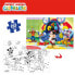 K3YRIDERS Disney Mickey Mouse Club House puzzle double face 60 pieces