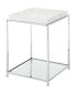 Фото #1 товара Palm Beach End Table with Shelf And Removable Trays