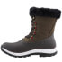 Фото #3 товара Muck Boot Apres Lace Arctic Grip Snow Womens Brown Casual Boots WALV-900