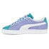 Фото #3 товара Puma Fandom Suede Lace Up Mens Purple Sneakers Casual Shoes 38659701