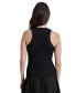 ფოტო #2 პროდუქტის Women's Scoop-Neck Sleeveless Sweater Top