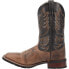 Laredo Montana Square Toe Cowboy Mens Brown Casual Boots 7800 EE, Широкая, 10 - фото #3