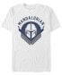 Фото #1 товара Star Wars The Mandalorian Warrior Emblem Short Sleeve Men's T-shirt