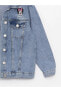 Фото #4 товара Детская джинсовая куртка с узором Минни Маус LC WAIKIKI