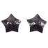 Фото #1 товара Star Nipple Covers with Black Sequins