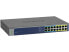 Фото #1 товара NETGEAR 16-Port Gigabit Ethernet Unmanaged PoE Switch (GS516UP) - with 8 x PoE+