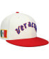 ფოტო #1 პროდუქტის Men's Cream, Red Azules de Veracruz Team Fitted Hat