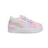 Фото #1 товара Puma Jada Pastel Tie Dye Lace Up Toddler Girls Pink Sneakers Casual Shoes 38544