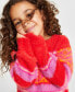 Фото #3 товара Holiday Lane Little Girls Fair Isle Crewneck Sweater, Created for Macy's