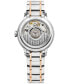 Women's Swiss Automatic Classima Two Tone Stainless Steel Bracelet Watch 31mm