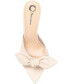 ფოტო #5 პროდუქტის Women's Zelah Bow Stiletto Dress Sandals
