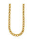 Фото #2 товара Diamond2Deal 18k Yellow Gold Open Link Cable Necklace