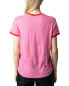 Фото #2 товара Zadig & Voltaire Zoe Photoprint Double Photo Linen-Blend Shirt Women's