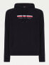 Фото #4 товара Tommy Hilfiger lounge flag hoodie in black