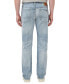 ფოტო #4 პროდუქტის Men's Crinkled Classic Straight Six Jeans
