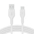 Belkin BOOST?CHARGE Flex - 1 m - USB A - USB C - USB 2.0 - White