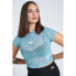 ფოტო #2 პროდუქტის UMBRO Mesh Crop short sleeve T-shirt