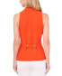 Фото #2 товара Women's Sleeveless Button Down Collared Blouse