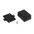 Plastic case Kradex Z24U - 67x47x30mm black with props