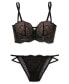 ფოტო #4 პროდუქტის Women's Margaritte Push Up Balconette Bra