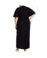 ფოტო #3 პროდუქტის Plus Size Braelynn Maxi Dress