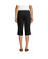 ფოტო #2 პროდუქტის Plus Size Sport Knit High Rise Elastic Waist Pull On Capri Pants