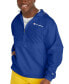 Фото #3 товара Men's Packable Half-Zip Hooded Water-Resistant Jacket