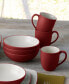 Фото #203 товара Colorwave Square 16-Pc. Dinnerware Set, Service for 4