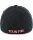 Фото #3 товара Men's Black Texas Tech Red Raiders Franchise Fitted Hat