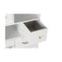 Фото #6 товара Тумба с ящиками DKD Home Decor Натуральный Металл Белый Кремовый меламин (76 x 34 x 94 cm)