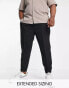 Фото #4 товара ASOS DESIGN smart tapered jogger in black