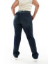 Фото #2 товара ONLY Curve Augusta high waisted straight leg jeans in mid blue