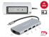 Фото #3 товара Delock 87767 - Wired - USB 3.2 Gen 1 (3.1 Gen 1) Type-C - 100 W - 1.4/2.2 - 10,100,1000 Mbit/s - Grey