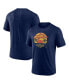 Фото #1 товара Men's Heathered Navy 2022 MLB All-Star Game Vintage-Like Sunset Tri-Blend T-shirt
