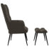 Sessel mit Hocker DE586