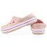 Crocs Crocband pink slippers 11016 6MB