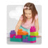 Фото #3 товара Конструктор MEGA CONSTRUX First Builders Big Building Pink Bag 60 Pieces для детей.