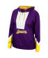 ფოტო #4 პროდუქტის Women's Purple Los Angeles Lakers Half-Zip Windbreaker 2.0 Hoodie Jacket
