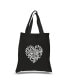 Фото #1 товара Love - Small Word Art Tote Bag