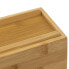 Фото #8 товара Хранилище для мелочей и украшений 5five Simply Smart BambooCosmetics Organizer, 3 размера, 4 шт.