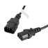 LANBERG CA-C13E-10CC-0018-BK 1.8 m Power Cord