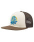 ფოტო #2 პროდუქტის Men's Cream/Brown Boston Celtics Glint Sunset Snapback Hat