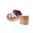 Фото #6 товара Bed Stu Adriana F399021 Womens Brown Leather Heeled Sandals Shoes 10