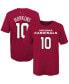 ფოტო #1 პროდუქტის Big Boys Deandre Hopkins Cardinal Arizona Cardinals Mainliner Player Name and Number T-shirt