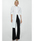 ფოტო #4 პროდუქტის Women's Bow Detail Long Shirt