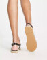 Фото #2 товара RAID Wide Fit Margot espadrille sandals in black