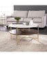 Фото #8 товара Valera Round Faux Marble Cocktail Table